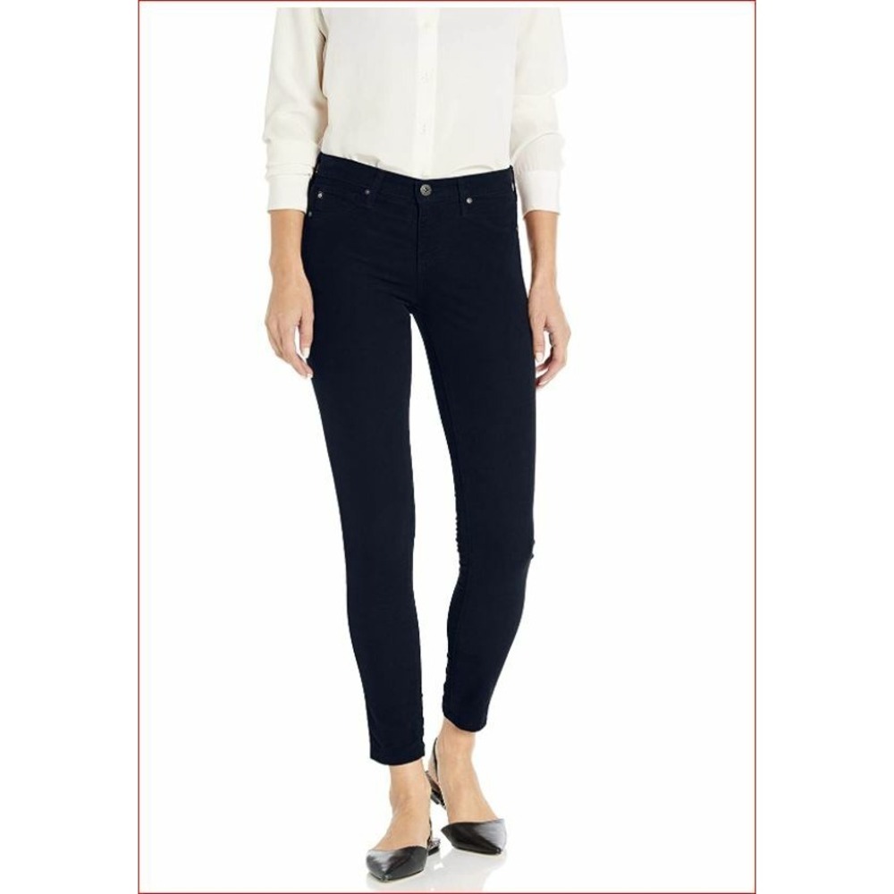AG Adriano Goldschmied women The Legging pants super skinny navy 24R $178